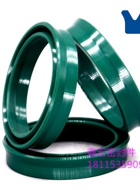 液压油缸油封YA/UN/Y型400*415*18轴孔通用唇形耐油密封圈/件/环