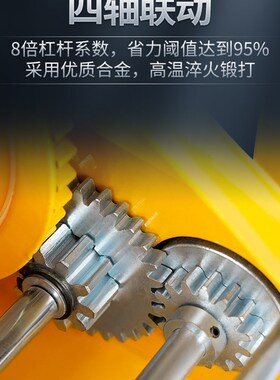 手摇绞盘双向自锁式小型便携式起重机1吨微型强力绞车手动卷扬机