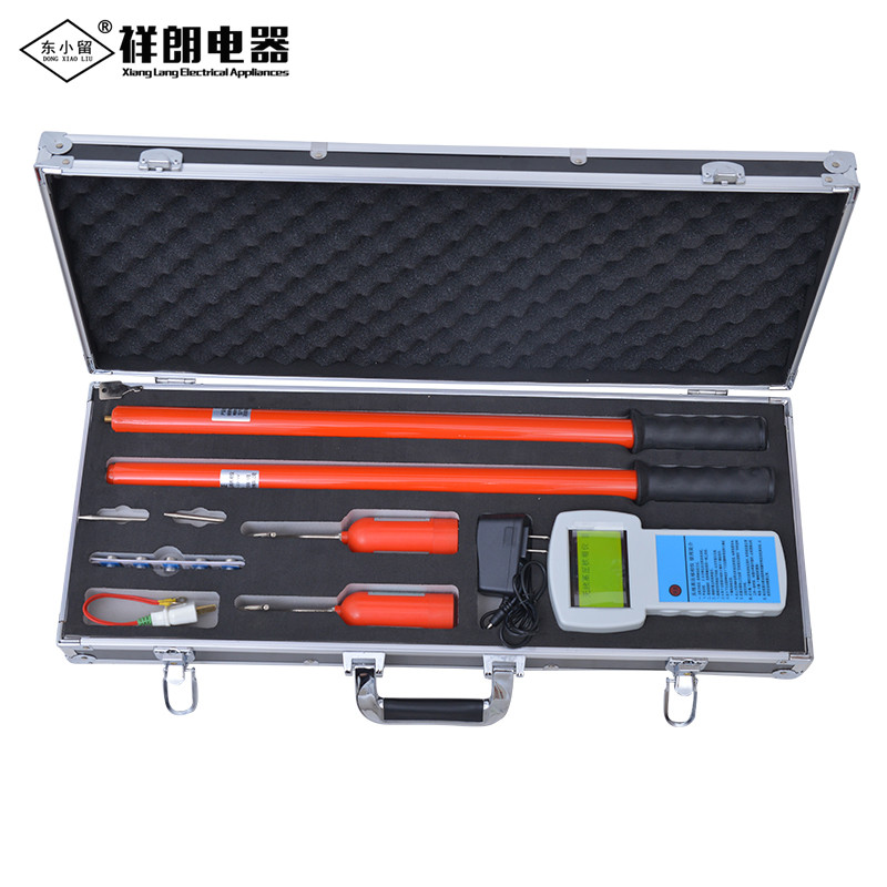 无线高压核相仪三相相序有线检测仪10-220kv验电测试相位表判断仪