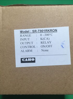 原装台湾宣荣CAHO温控器SR-T901 T400高精度烤箱旋钮温控仪优正品
