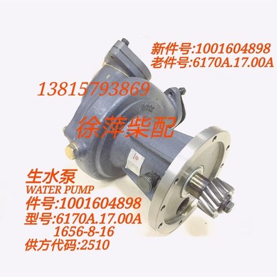 1001604898生水泵6170Z.17.00A潍坊6170水泵潍坊6170/8170齿轮泵