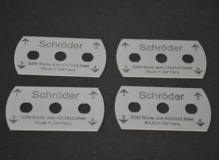 进口圆盘取样器用刀片割布器刀片裁圆器刀片克重仪刻盘刀片 包邮