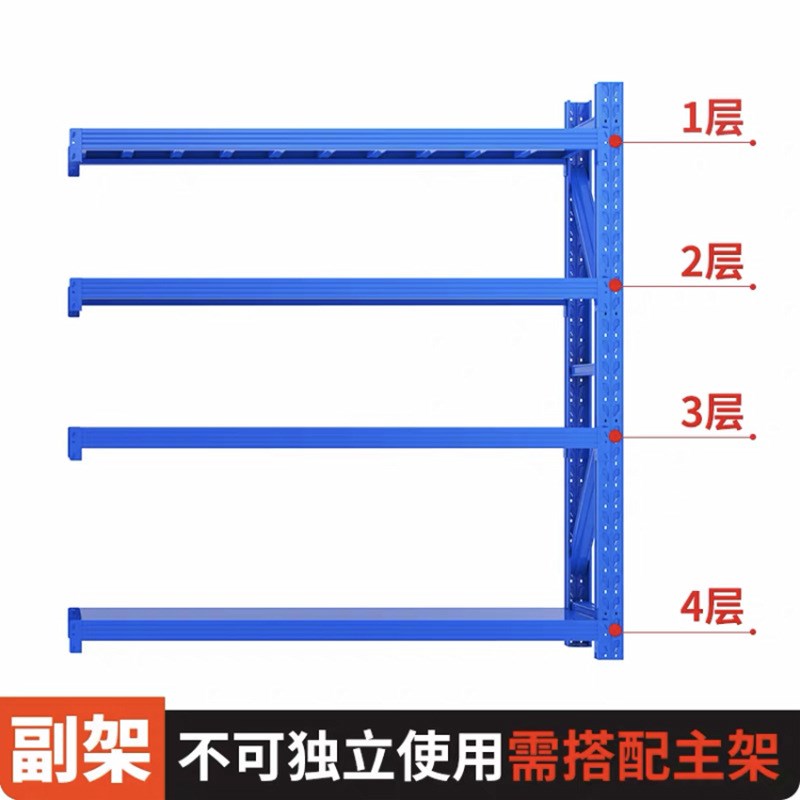 仓储货架置物架仓库轻型重型货z架多层仓储物架快递货架家用铁架