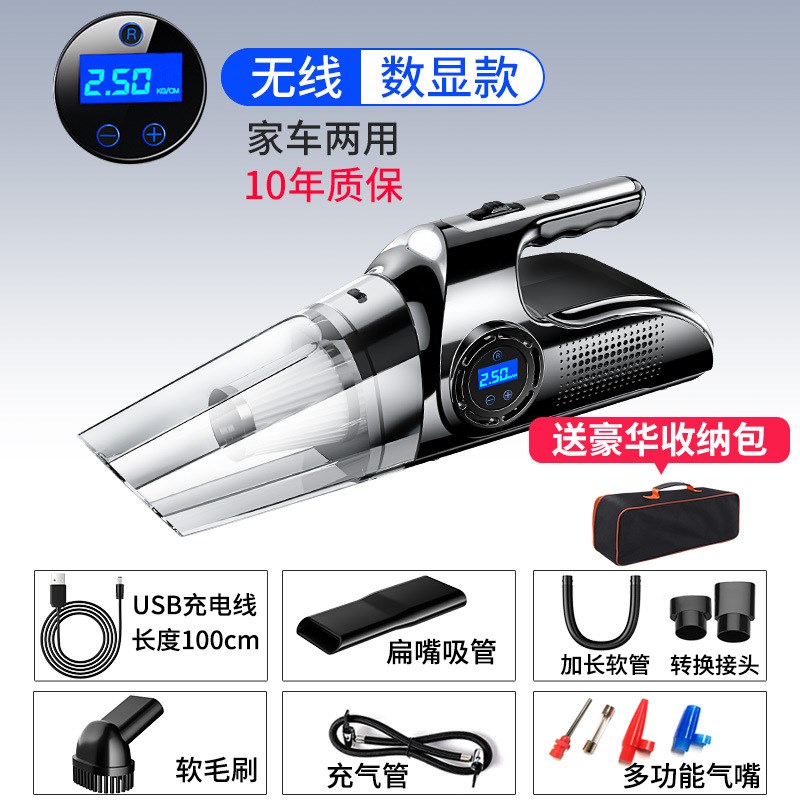 车载充气泵12v汽车家两用大功率高压打气泵吸尘器轮胎.电动加气筒