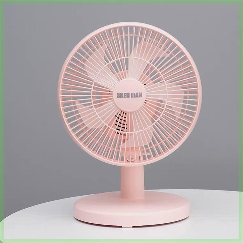 网红电风扇家用小风扇大风力静音落地扇学生宿舍台扇小型台式电扇
