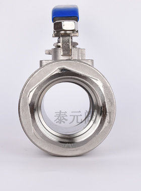 201/304二片式球阀Q11F-16P不锈钢球阀两片式2PC丝扣内螺纹4分6分