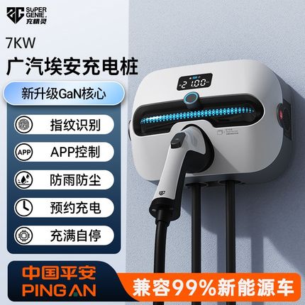 广汽埃安充电桩yplus/s plus新能源汽车家用Y/S魅580充电枪器7KW
