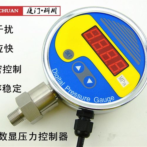 数显新款不锈钢电动智能水泵控制器自动开关电接点压力表双继电器