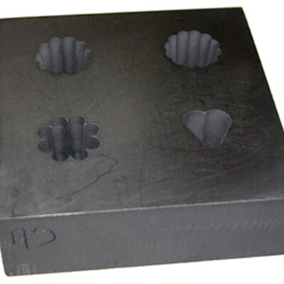 灯工石墨花瓣模具 花朵 花型模具 热塑琉璃模具