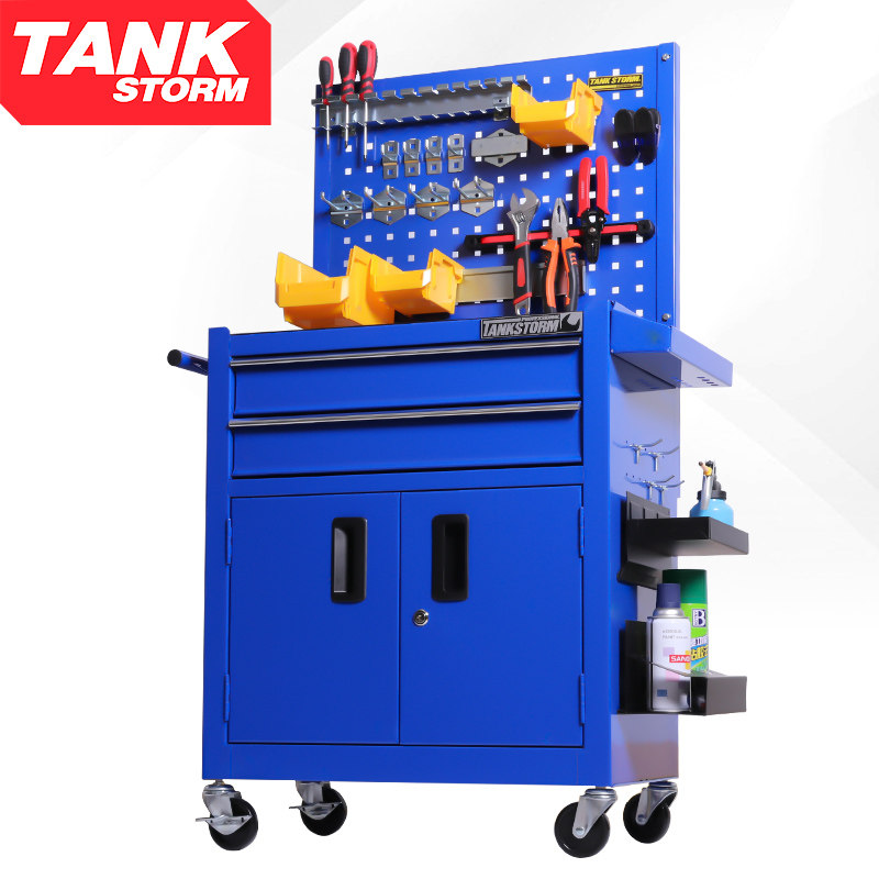 TANKSTORM汽修工具车推车多功能工具箱工具柜静音移动修车工业级