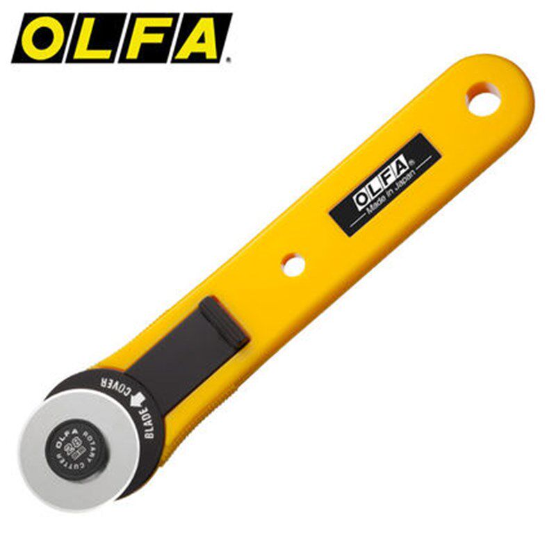 OLFA爱利华日本原装进口滚刀28MM/RTY-1/C圆形不锈钢刀滚刀美工刀