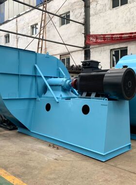 源丰厂家直供锅炉引风机锅炉鼓风机G6-51-8D15kw烟气脱硫风机