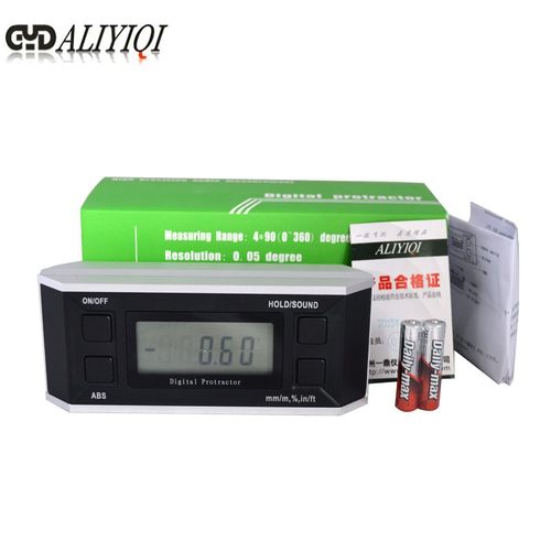 艾力DIL-3数显倾角仪360电子角度仪带磁倾角盒DIL-4水平角度仪