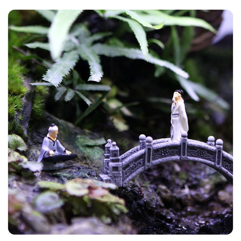 微景观造景装饰素材假山创意苔藓水族生态瓶鱼缸手工场景古人李白,清洗/食品/商业设备,洗车机,淘宝优惠券,粉丝福利购,淘宝优惠卷