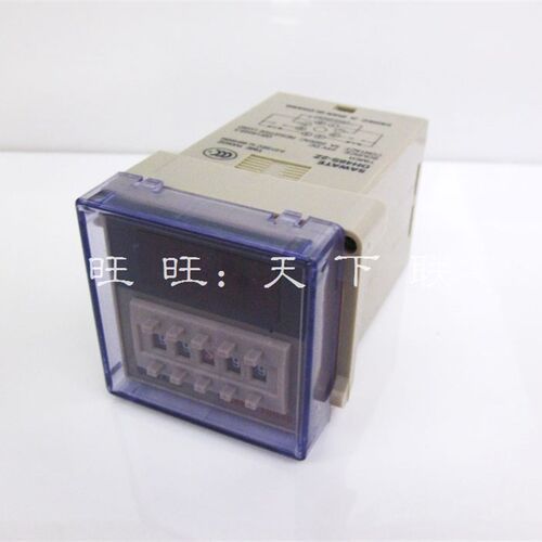 数显LED显示时间继电器DH48S-2Z 通电延时计时器 AC220V 24V 12V