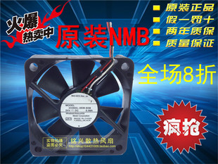 B39 24V 0.08A NMB 6015 05W 6CM 3线变频器散热风扇 2406GL