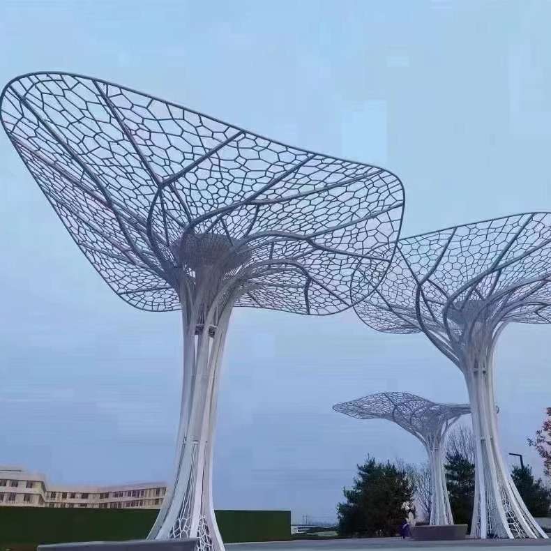 景观灯文旅夜游网红打卡美陈景区广场园林生命树城市地标互动装置