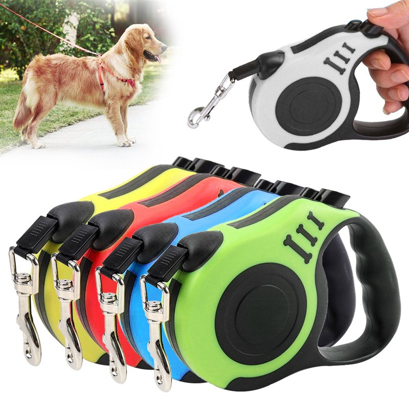 3m/5m Durabhle Dog Leash Automatic Retractable Nylon cat Lea