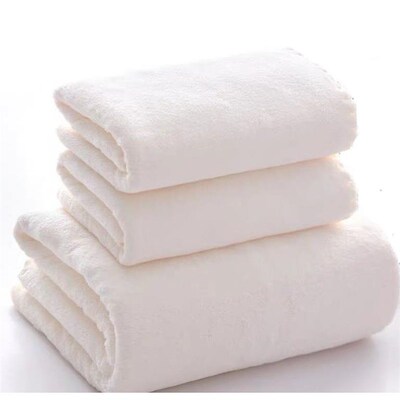 high quaflity face towel + bath towel set shower towel 2pcs