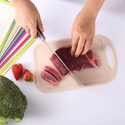 Nonslbip Plastic Cutting Board Food Fruit Chopping Block Mat