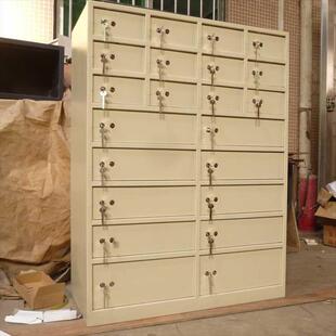 特价28门酒店前台柜子母锁管理双钥匙保险柜hotel counter safe