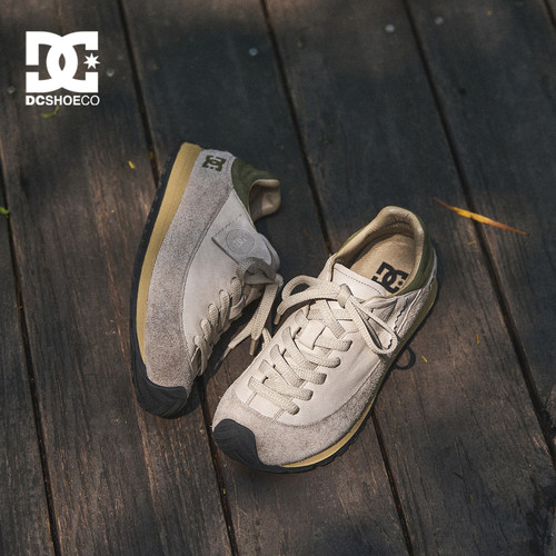 DCSHOES夏季新款2026山系户外休闲鞋轻野真皮防滑透气通勤鞋子男