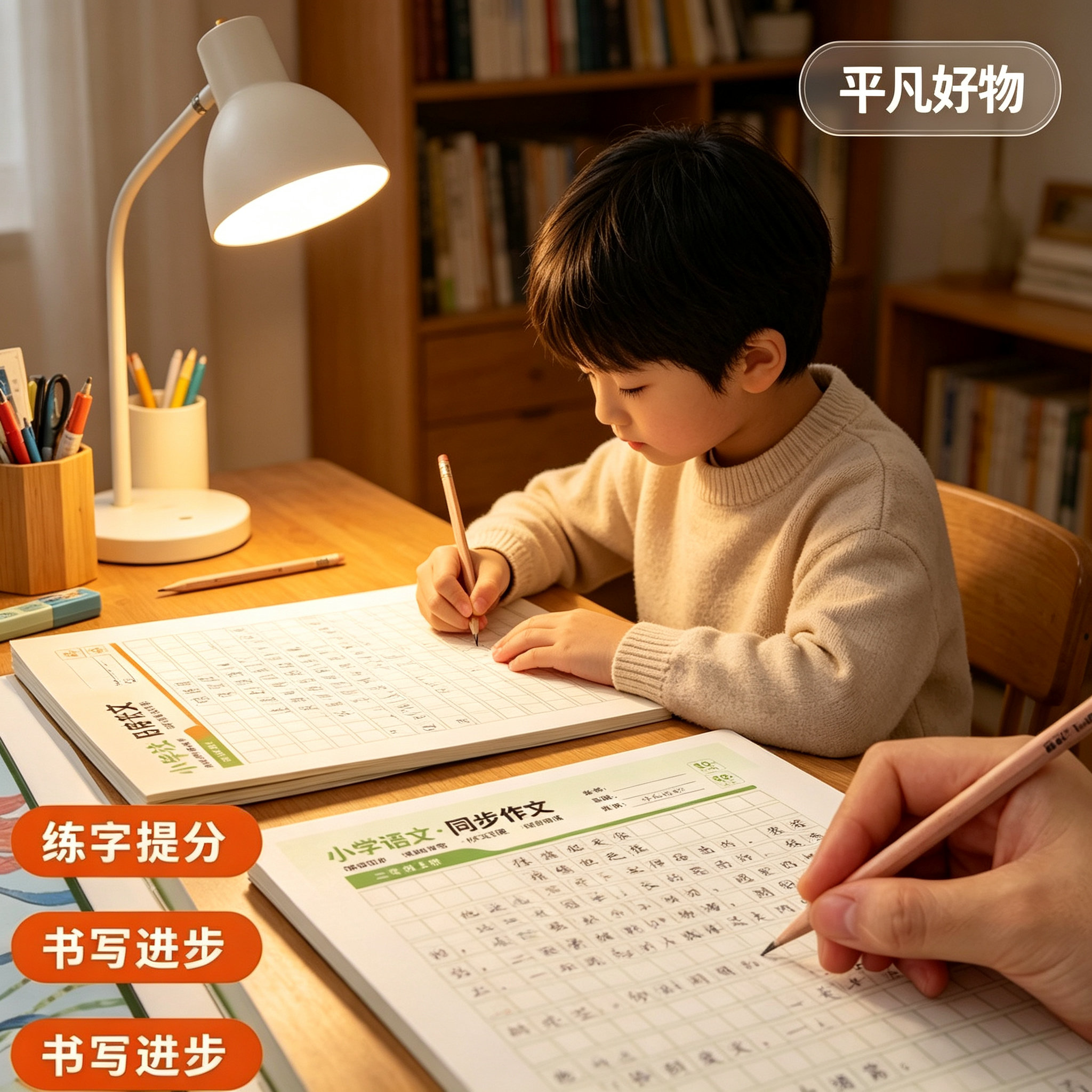 【语文老师推荐】2-6年级小学同步作文描红本精选优秀范文训练JL