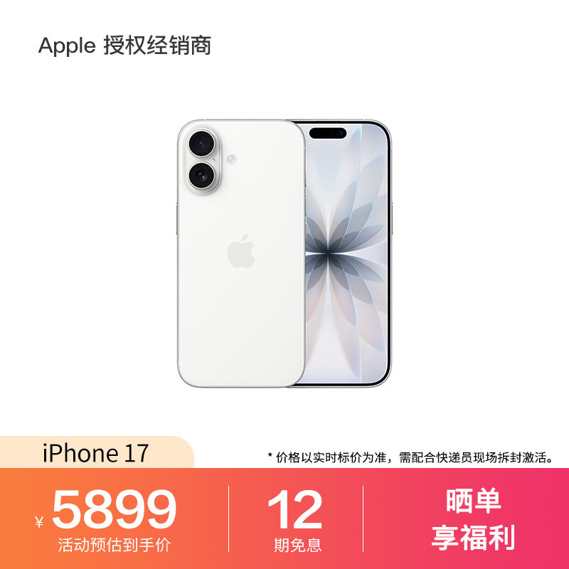 【12期免息叠加晒单返100】Apple/苹果 iPhone 1
