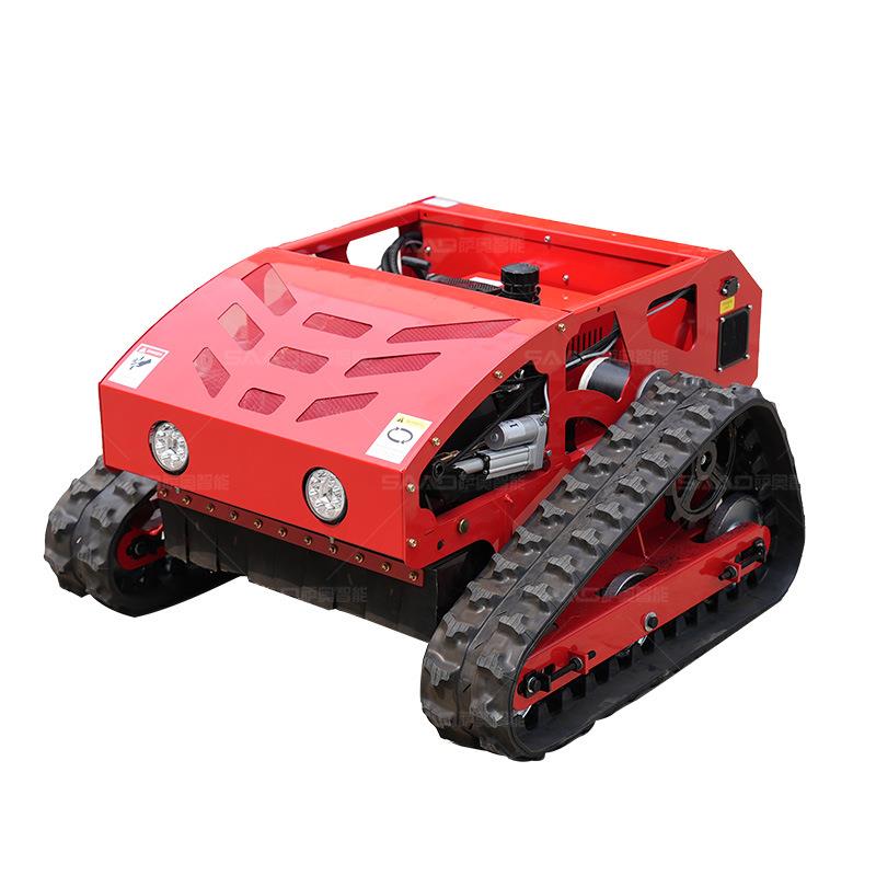 果园树林履带除草机履带割草机履带式小型遥控割草机