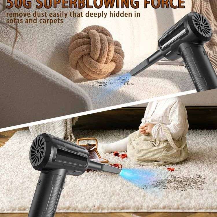 CV03 新款吹尘器电脑机箱键盘除尘器车载家用无线充电吸尘器