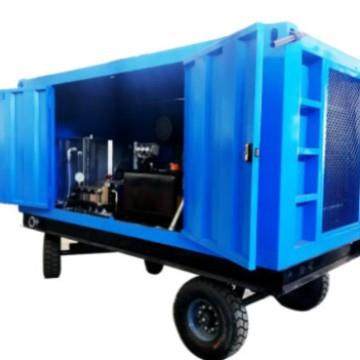 大型储油罐原油汽油柴油机高压清洗机钻井套管原油残渣高压清洗机