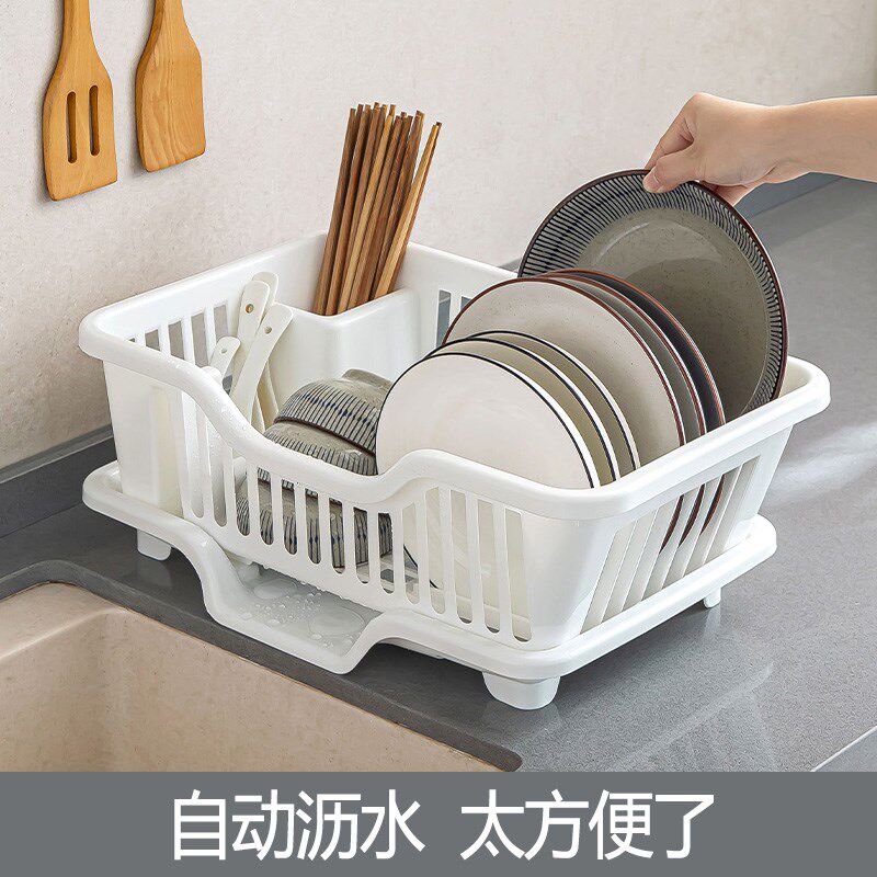 材质加厚耐d用,沥水不霉】碗盘架碗碟收纳厨房台面碗筷滤水收纳