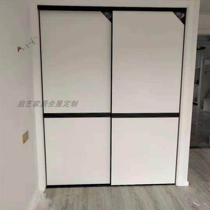 宁波移门定制衣柜移门拉衣帽间移现无品牌/门门代简约壁橱门推门