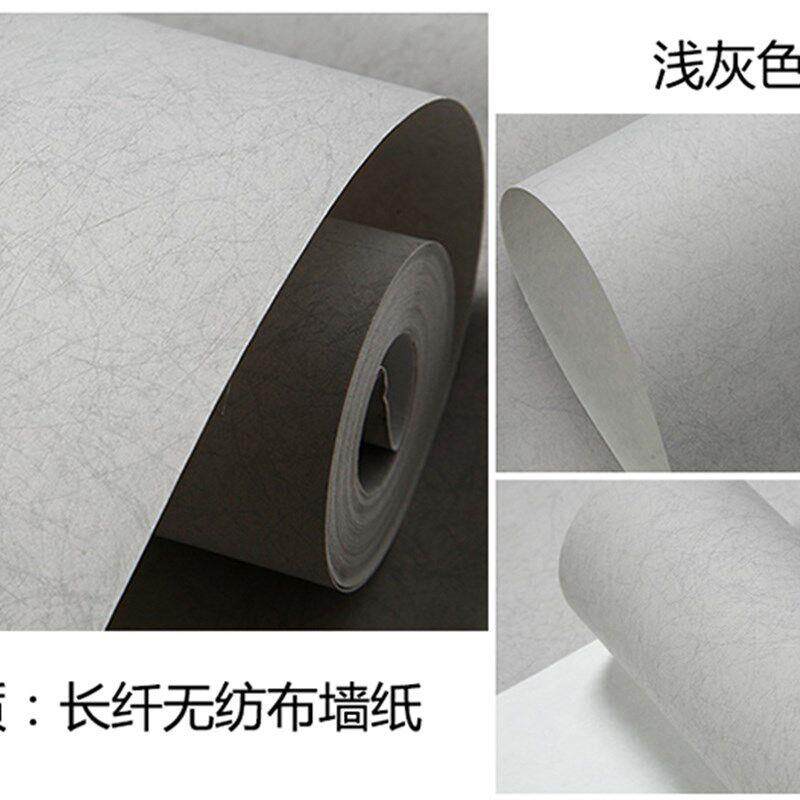 级黑浅色色长纤蚕丝无纺灰布TDSwhKWq墙壁纸素色纯色高电视背景墙
