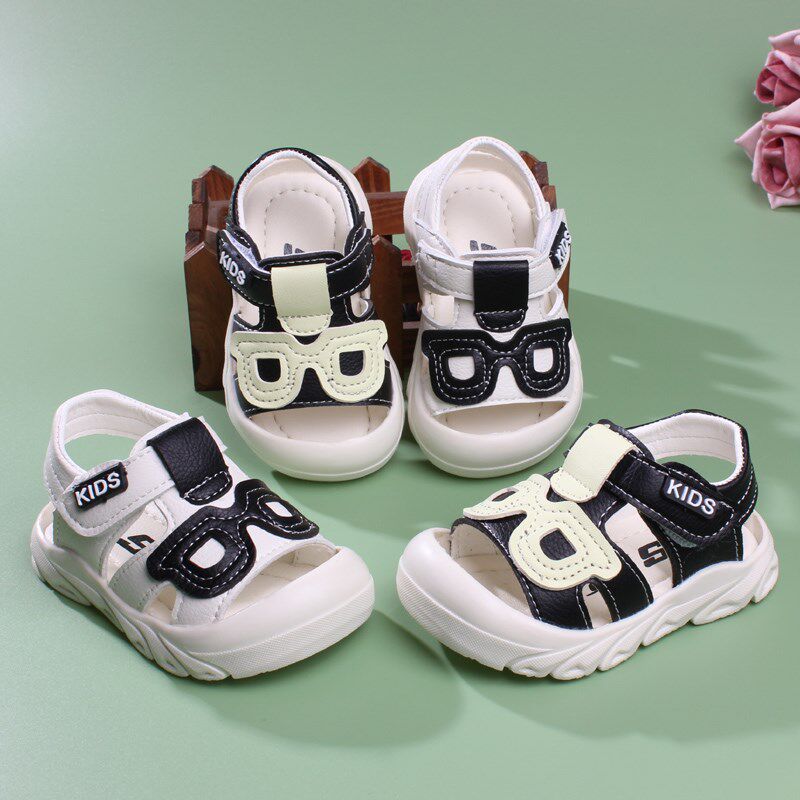 8-10个月婴儿凉鞋男夏季婴儿软底E0-1岁学步鞋男童宝宝步前鞋