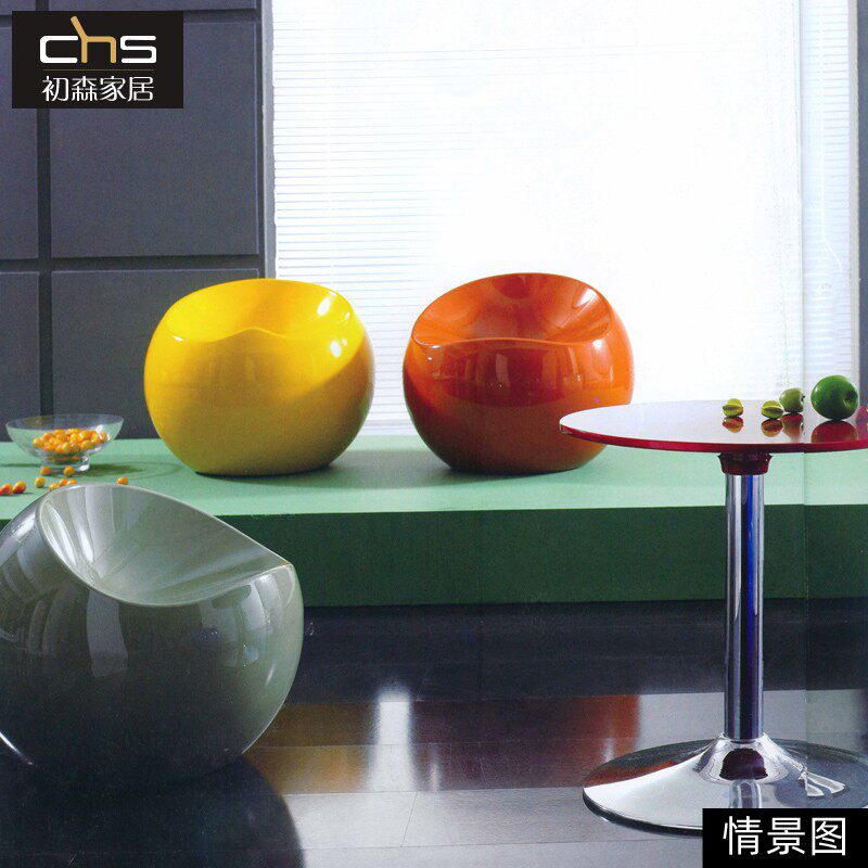 现代简约客厅彩色勺n子小球凳换鞋矮凳餐厅等位凳塑料儿童玩具凳