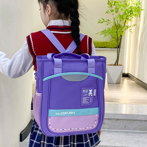 补习袋小学生手提袋儿童补课包大容量轻便作业包收纳拎书袋美术袋