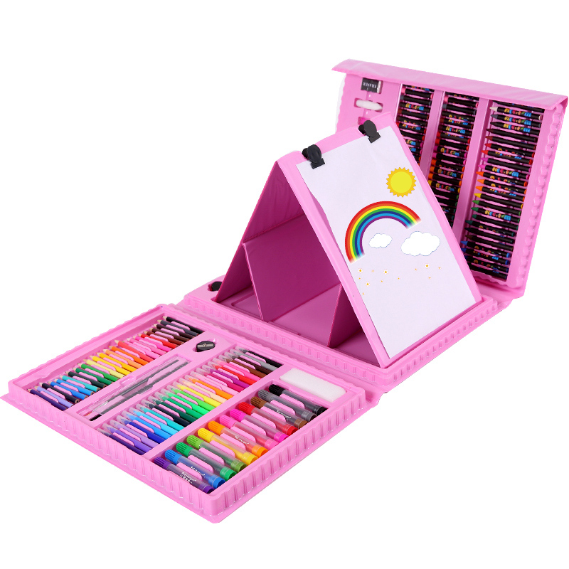 儿童绘画套装学习用品画笔画画工具儿童绘画套装小学生水彩笔文具