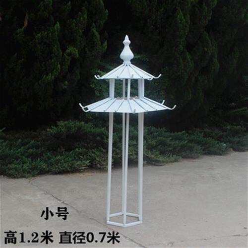 新品新款婚庆道具中式六角喜亭凉亭G小屋路引婚礼布置舞台摆件