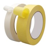 甄选温粘整箱黄色美纹纸可书写不残胶不渗透喷漆遮蔽装 修和纸胶带