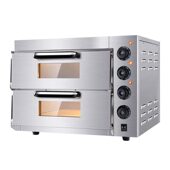 甄选鼎晟电烤箱商用双层烘焙面包烧饼披萨烤箱二层二盘烤炉烘炉DS