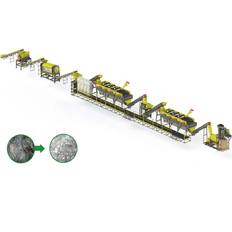 甄选PE薄膜破碎清洗线废旧塑料回收PP编织袋吨包袋粉碎清洗造粒生