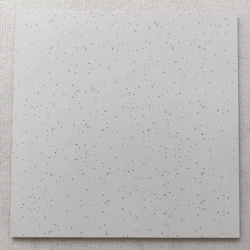 新款白色小颗粒水磨石瓷砖600x600客厅连锁店地砖800x800工装仿古