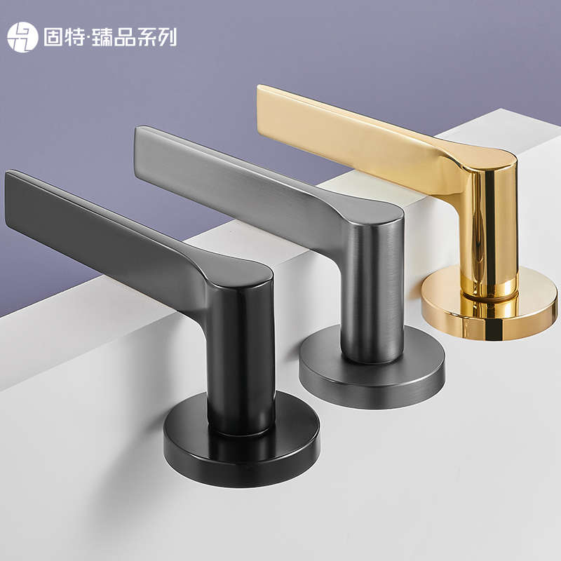 室内列具分体锁执手锁门锁臻家用欧式品系门把手特卧室固奢轻静音