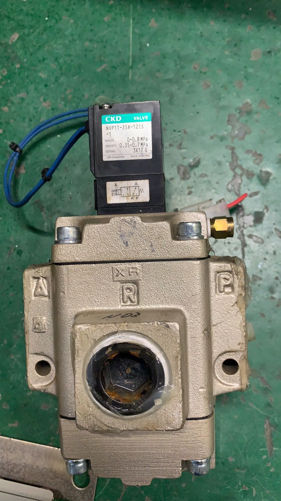 CKD NVP11-25A 电磁阀 外先导式 原装正品拆机