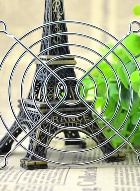 轴流风机金属防护铁网罩4CM5CM6CM8CM9CM12CM厘米散热风扇铁网