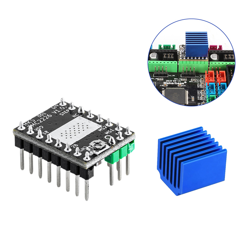 3D打印机配件 TMC2226 步进电机驱动超静音大电流uart模式256细分