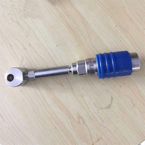 CNG加气站 加气机配件 加气枪头转换 NGV卡套式枪头切换头