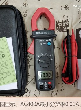 SANWA三和DCM400AD直流数字钳形表DCM400交流电流表 高精度
