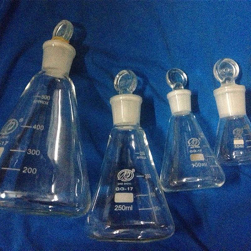具塞三角烧瓶 250ML 磨口带塞三角烧瓶250ML 锥形瓶具塞